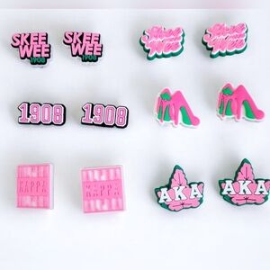 AKA Sorority Croc Charms